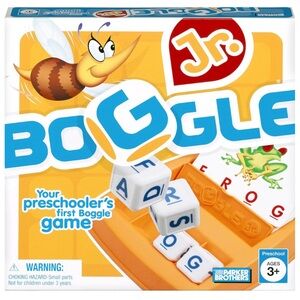 ✅ 5 for $25 - Boggle Jr Spelling Game, Preschool Learning Game Toy
